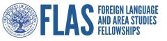 the letters FLAS in blue with a logo with a tree on the left.