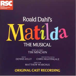 CD cover for Matilda musical